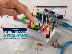 CURSO KIT INICIANTE PARA ARDUINO CONSTRUINDO O JOGO DA MEMORIA E MAIS 20 PROJETOS CASA DA ROBÓTICA